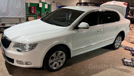 Установка сигнализации StarLine S96 v2 LTE-GPS  на Skoda Superb 2011г.в.